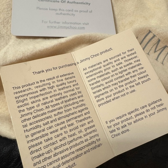 Jimmy Choo Black and Gold Shoulder Bag with Chain Strap - Picture 16 of 16